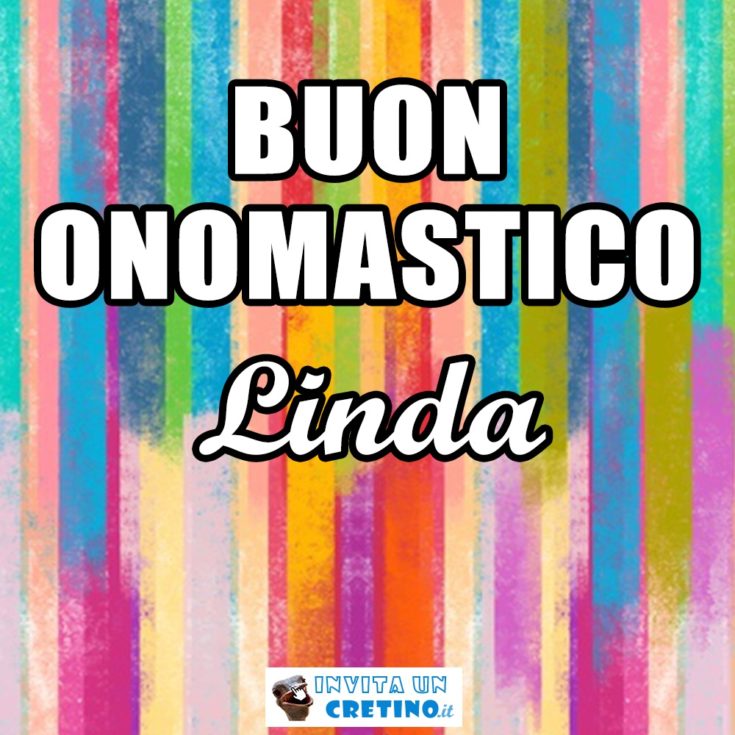 buon onomastico linda 2020