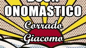 buon onomastico Corrado Giacomo 26 novembre