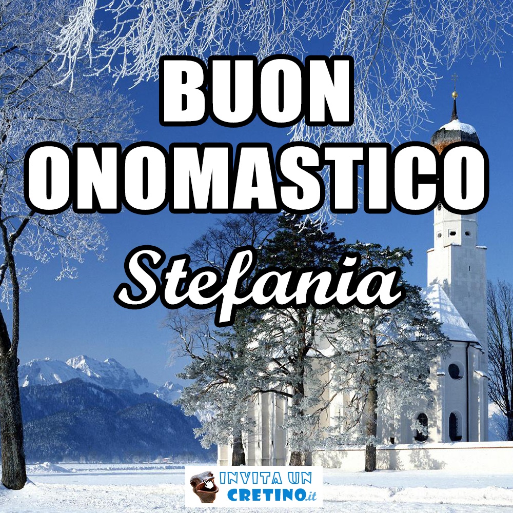 Buon Onomastico Stefano Stefania 26 Dicembre Immagini Gratis