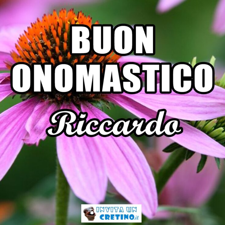 buon onomastico riccardo 7 febbraio